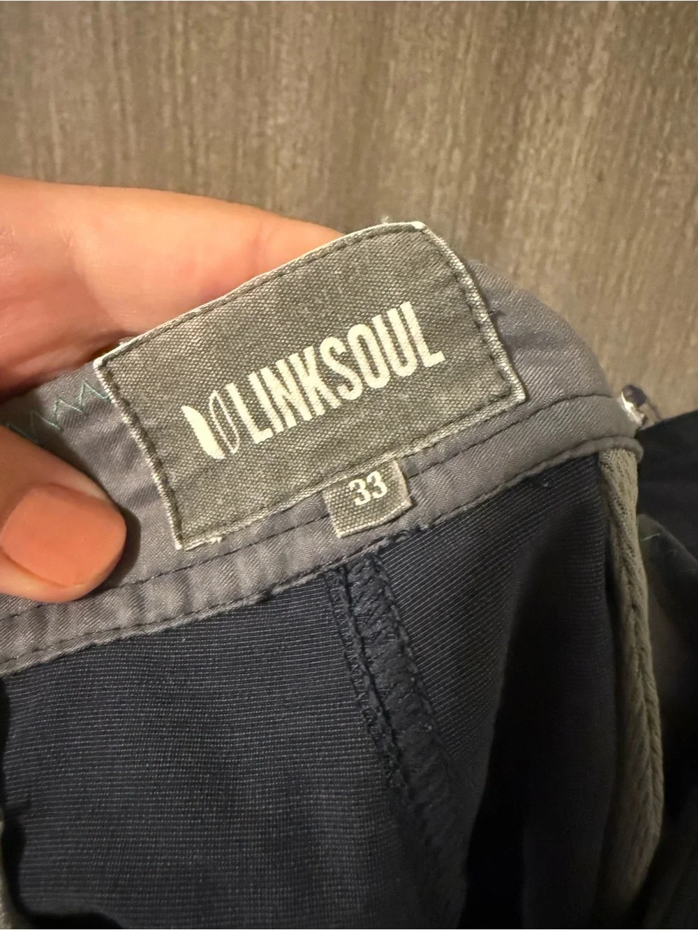 Linksoul Men's Charcoal Lightweight Shorts